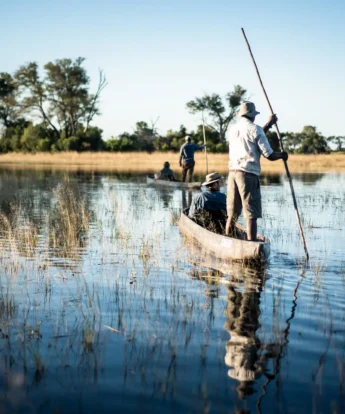 Mokoro, Beagle Expeditions, Okavango Delta, Botswana
