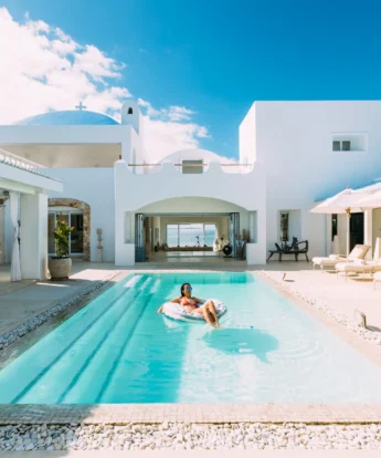 Santorini Mozambique swimming pool