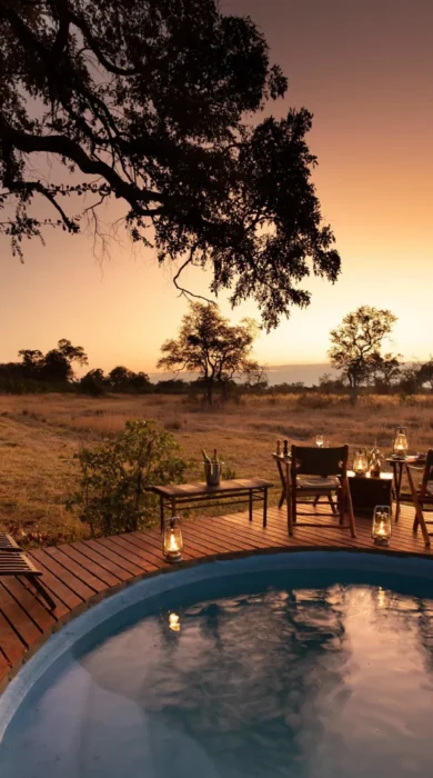 Pool, Selinda Explorers, Linyanti, Botswana