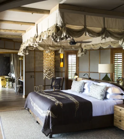 Bedroom, Little Mombo, Moremi Game Reserve, Botswana