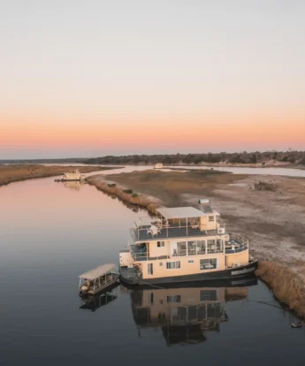 Aerial, Chobe Princess, Chobe NP, Botswana