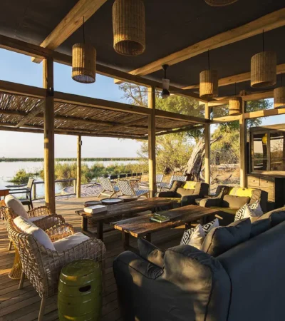 Views out of Linyanti Tented Camp, Botswana