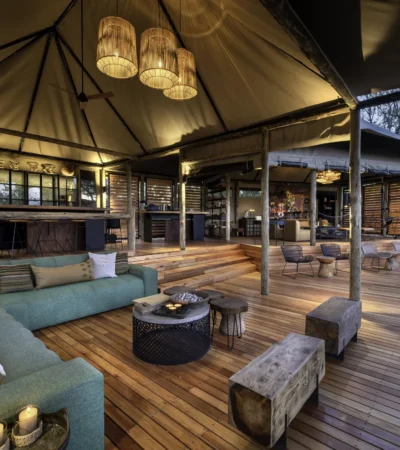 Lounge, Khwai Lediba, Khwai, Botswana