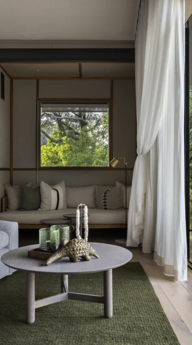Lounge Into Patio, Wilderness Chitabe, Okavango Delta, Botswana