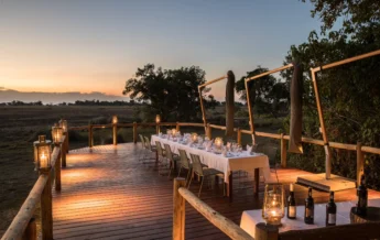 kanana boma view botswana yellow zebra safaris
