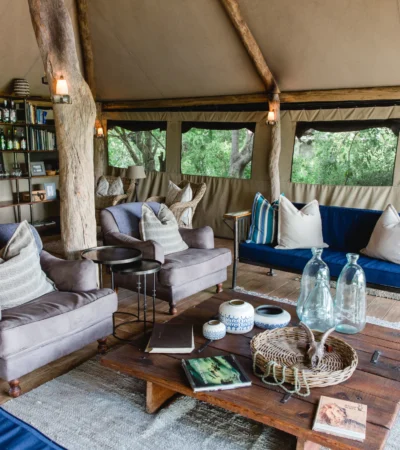 Sango safari main living room Botswana