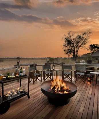 Firepit, Khwai Lediba, Khwai, Botswana