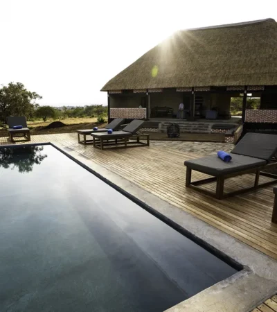 swimming pool mandhari lodge tanzania yellow zebra safaris