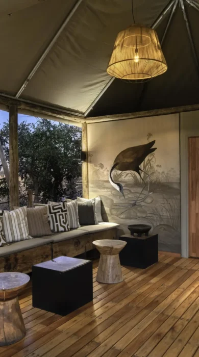 Deck, Khwai Lediba, Khwai, Botswana