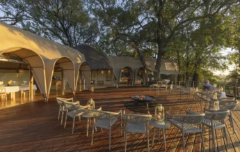 Main Deck, Okuti Camp, Moremi Game Reserve, Botswana
