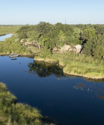 River, Okuti Camp, Moremi Game Reserve, Botswana