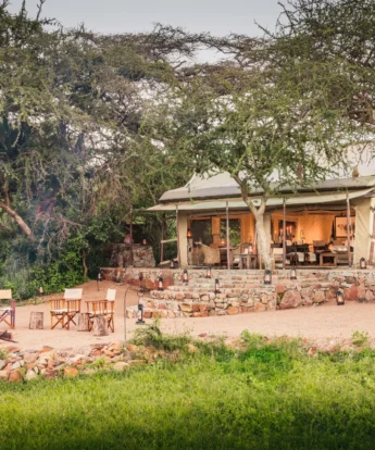 Mwiba Tented Camp main area