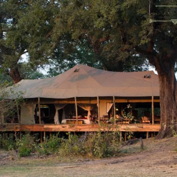 Exterior, Zarafa Camp, Okavango Delta, Botswana