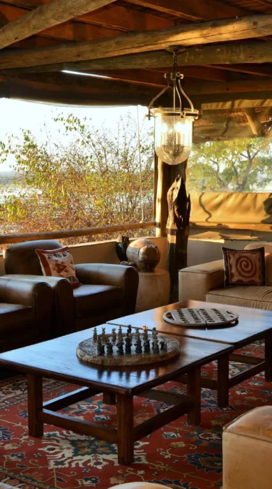 muchenje lounge deck botswana yellow zebra safaris