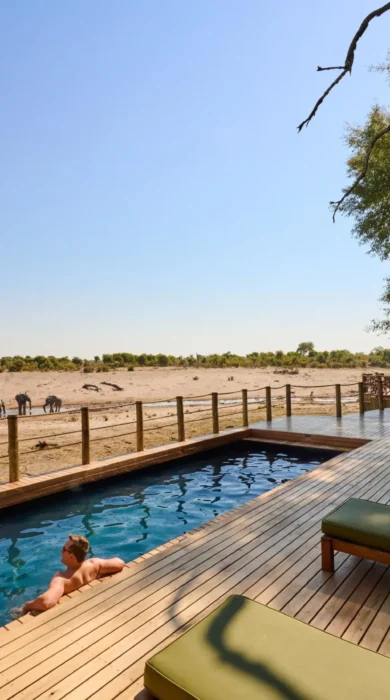 Pool, Savute Safari Lodge, Savute, Botswana