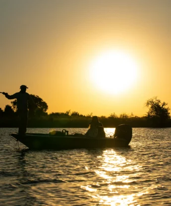 Zambezi queen mokoro botswana yellow zebra safaris