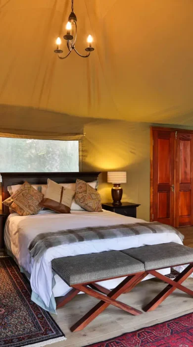 Safari camp bedroom