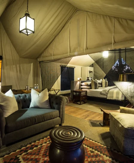 little machaba main area botswana yellow zebra safaris