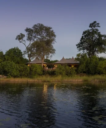 Lodge views at Little DumaTau, Botswana