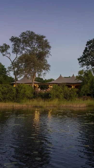 Lodge views at Little DumaTau, Botswana