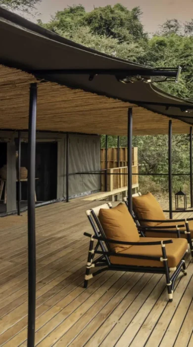 Deck, Kiri Camp, Okavango Delta, Botswana