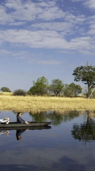 Mokoro, Kiri Camp, Okavango Delta, Botswana