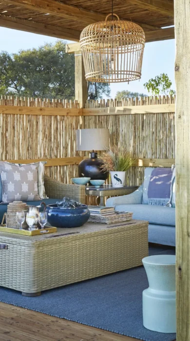 lounge, tuludi camp, khwai private reserve, botswana