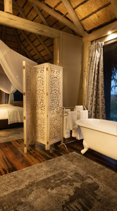 Bathroom, Sitatunga Private Island Camp, Okavango Delta, Botswana