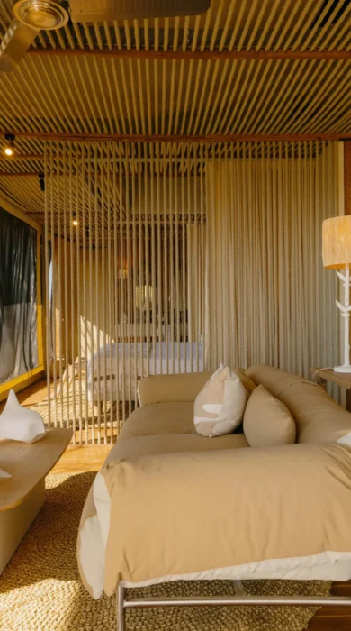 Lounge, Wilderness Mokete, Okavango Delta, Botswana