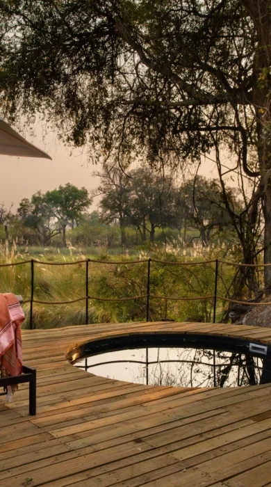 Plunge Pool, North Island Okavango, Botswana
