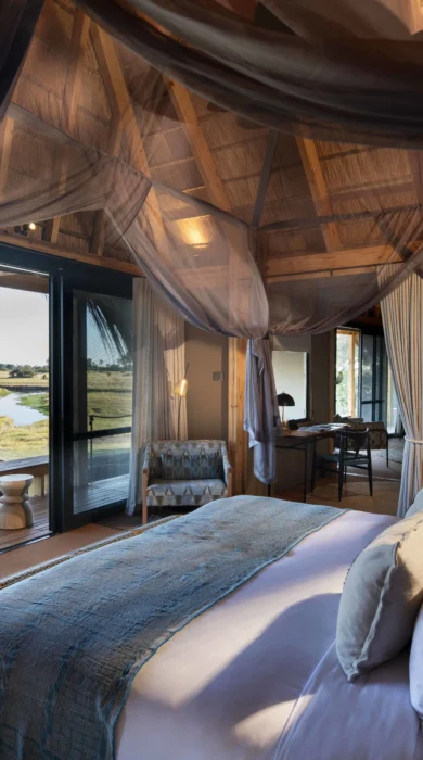 Bedroom, Tawana, Moremi Game Reserve, Botswana