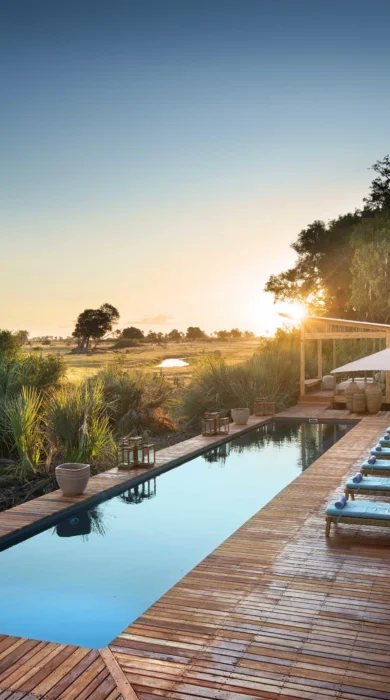 Pool, Tawana, Moremi Game Reserve, Botswana