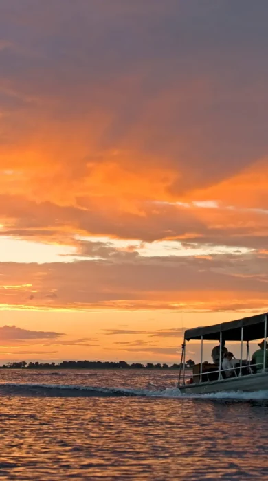 boating excursions, chobe national park, botswana safaris