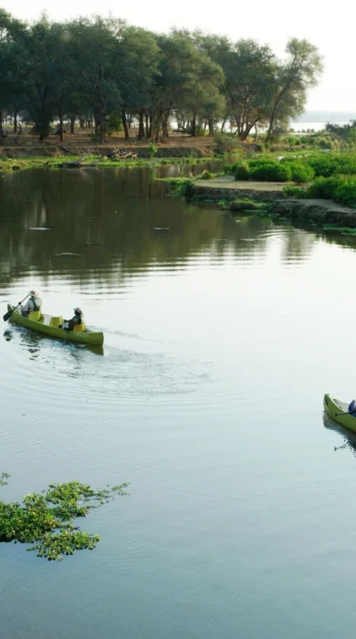 canoeing safaris, lower zambezi national park, zambia safaris
