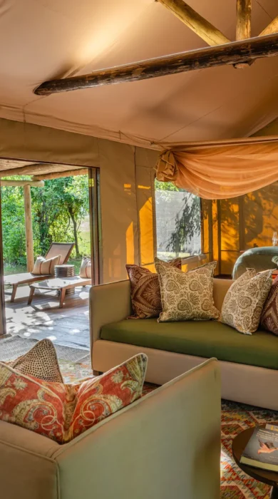 Bedroom, Zungulila, South Luangwa NP, Zambia