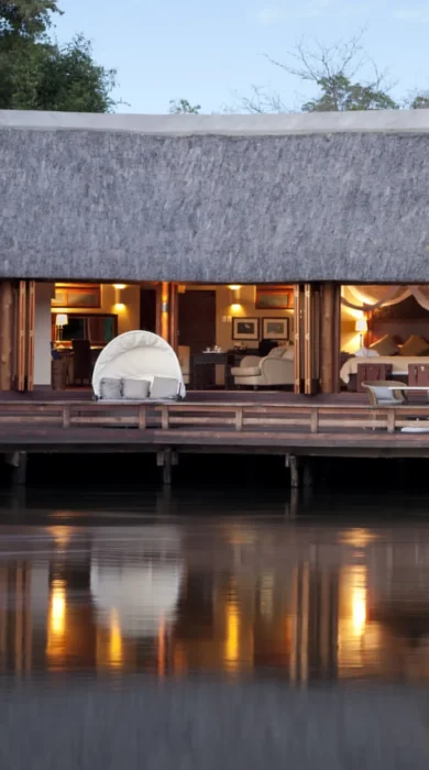 Royal Chundu Island Lodge view