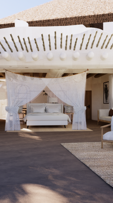 Bedroom, Chongwe House, Lower Zambezi, Zambia