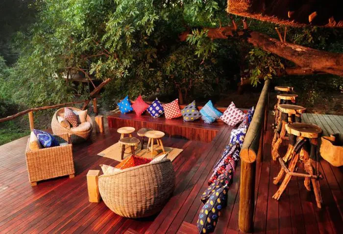 Deck, Bilimungwe, South Luangwa NP, Zambia