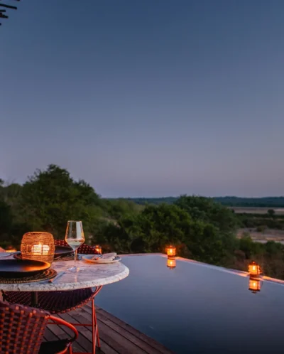 Private Dining, Chichele Presidential Lodge, South Luangwa, Zambia