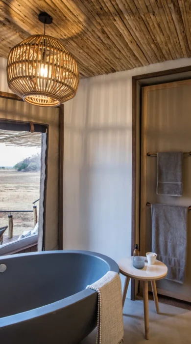 puku ridge zambia bath yellow zebra safaris