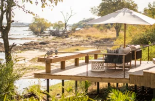 Deck, Toka Leya, Mosi Oa Tunya NP, Zambia