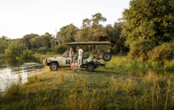 Couple sussi safari Zambia
