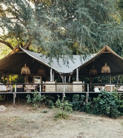 Mushika Deck, Main area, Anabezi, Zambia