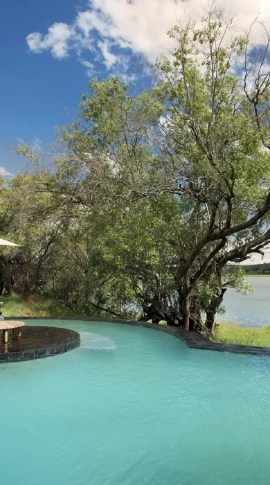 Royal Chundu River Lodge pool