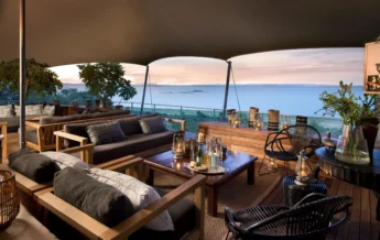 Seating Area, Bumi Hills, Lake Kariba, Zimbabwe