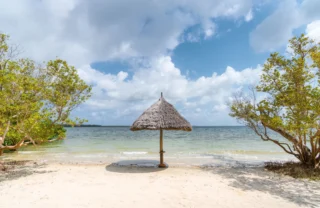 White beach vacation on Mafia Island, Tanzania