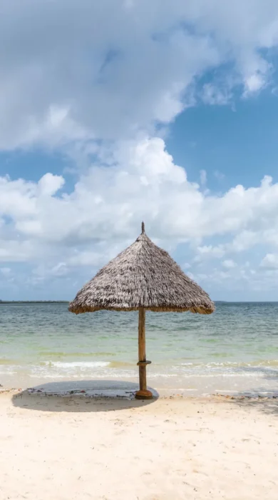 White beach vacation on Mafia Island, Tanzania