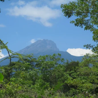 Mount Meru view, Arusha, Tanzania