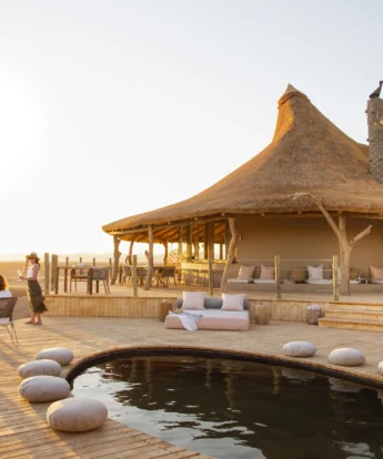 Poolside, Little Kulala, Sossusvlei, Namibia