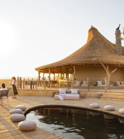 Poolside, Little Kulala, Sossusvlei, Namibia